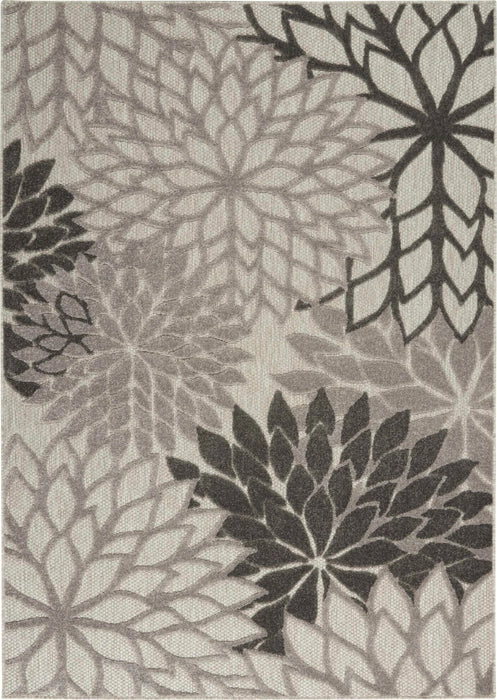 Nourison Aloha ALH05 Silver/Grey