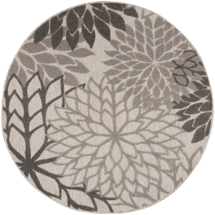 Nourison Aloha ALH05 Silver/Grey