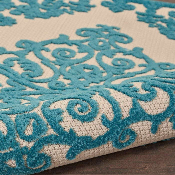 Nourison Aloha ALH12 Aqua