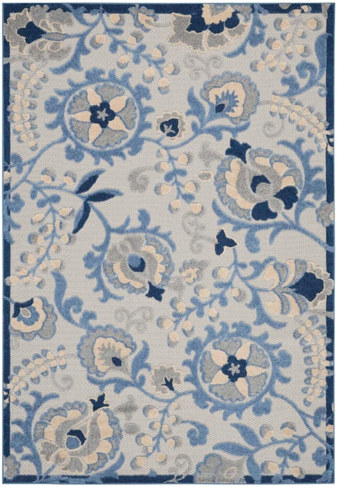 Nourison Aloha ALH17 Blue/Grey