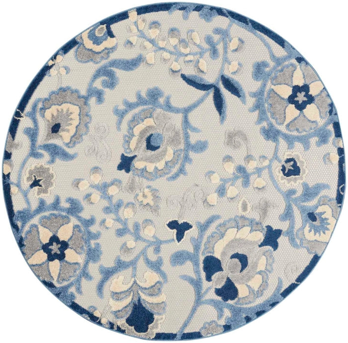 Nourison Aloha ALH17 Blue/Grey