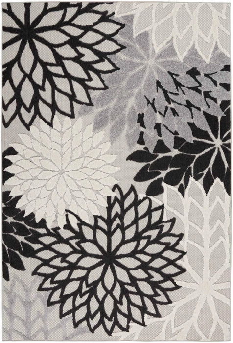 Nourison Aloha ALH05 Black/White