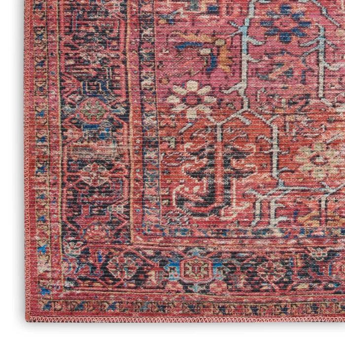 Nicole Curtis Nc Series 1 Brick Area Rug