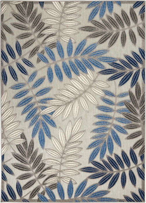 Nourison Aloha ALH18 Grey/Blue