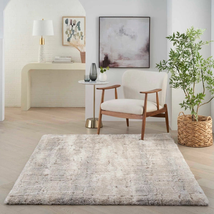 Nourison Dreamy Shag DRS09 Ivory/Beige
