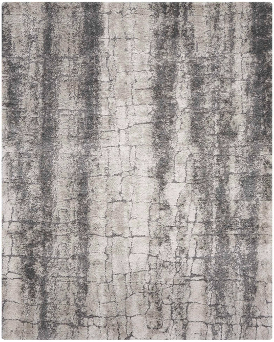Nourison Dreamy Shag DRS01 Ivory/Charcoal