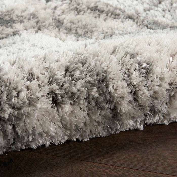 Nourison Dreamy Shag DRS01 Ivory/Charcoal