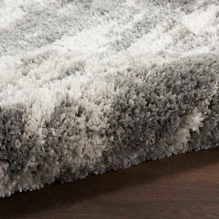 Nourison Dreamy Shag DRS02 Charcoal/Ivory