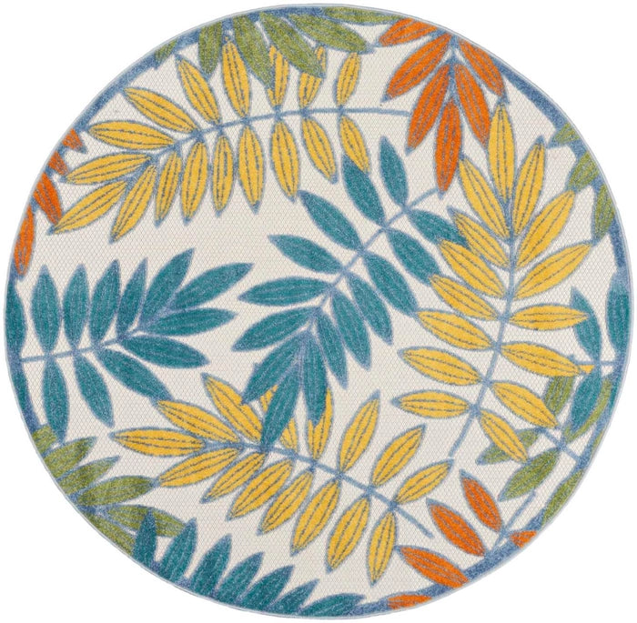 Nourison Aloha ALH18 Ivory/Multicolor