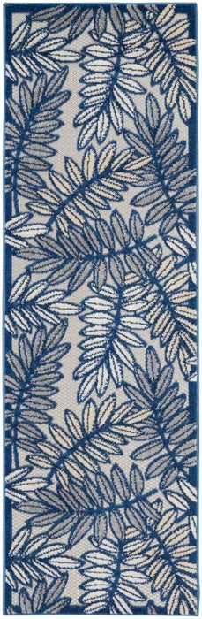 Nourison Aloha ALH18 Ivory/Navy