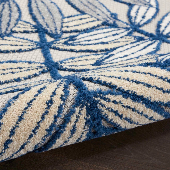 Nourison Aloha ALH18 Ivory/Navy