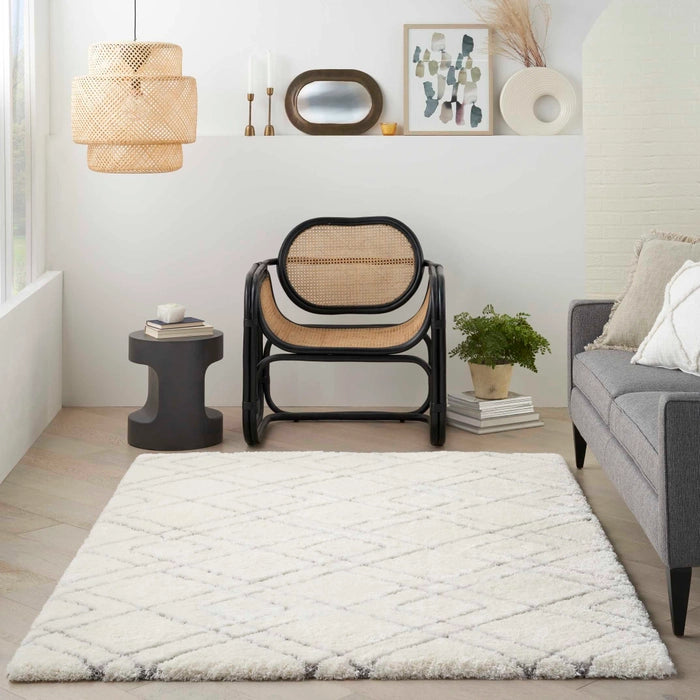 Nourison Dreamy Shag DRS07 Ivory