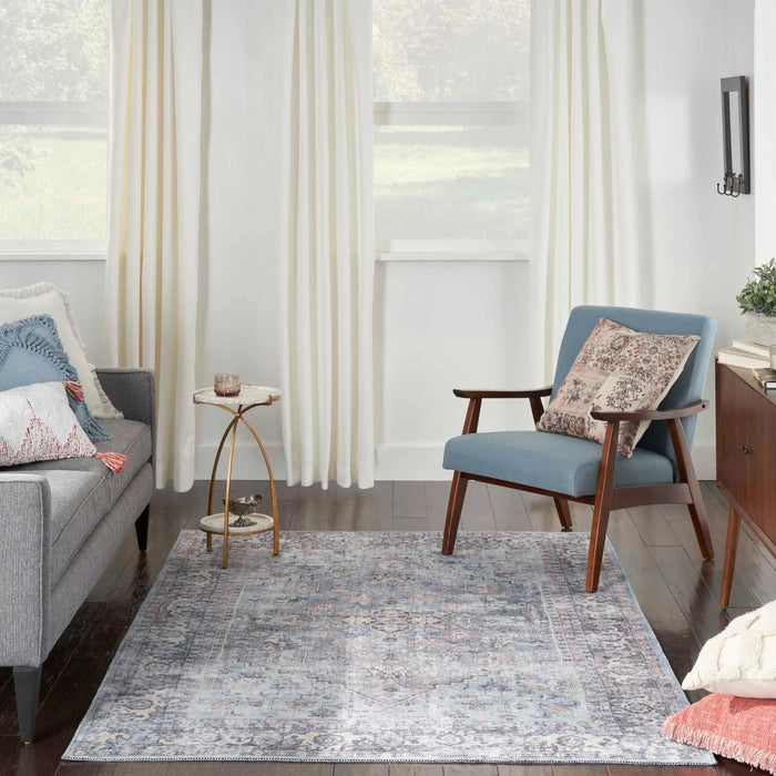 Nicole Curtis Nc Series 1 Light Grey/Blue