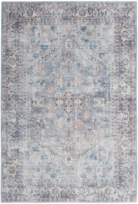 Nicole Curtis Nc Series 1 Light Grey/Blue
