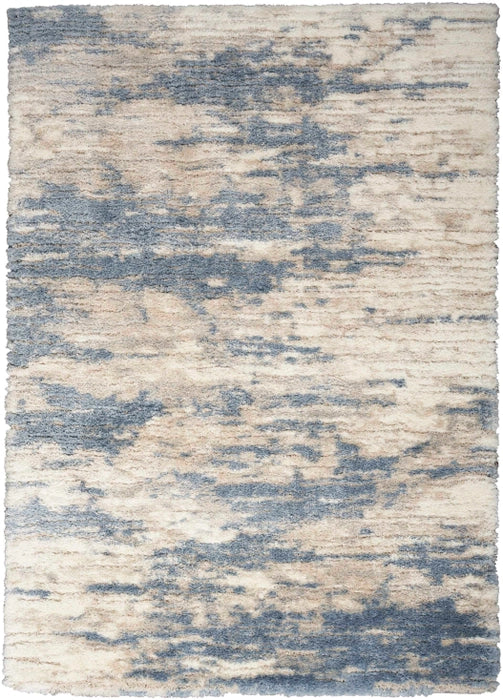 Nourison Dreamy Shag DRS10 Light Blue/Grey