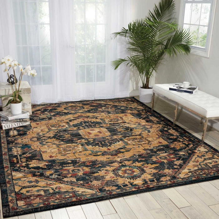 Nourison 2020 NR206 Midnight