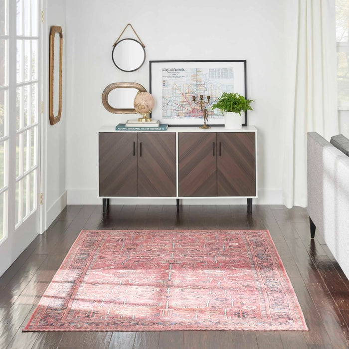 Nicole Curtis Nc Series 1 Brick Area Rug