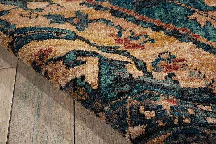 Nourison 2020 NR206 Teal