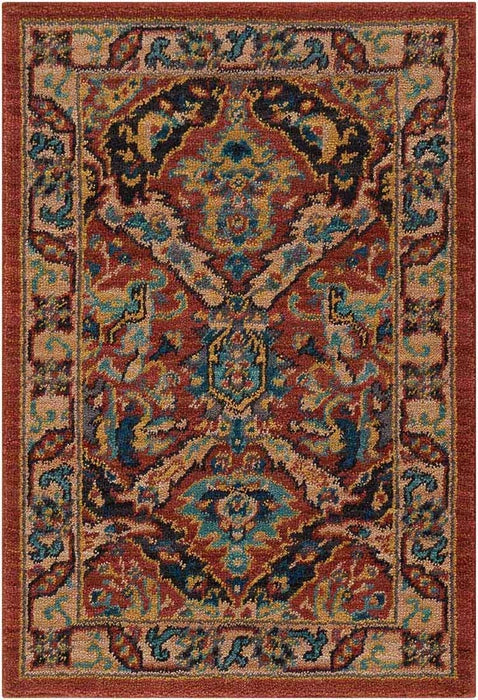 Nourison 2020 NR205 Terracotta