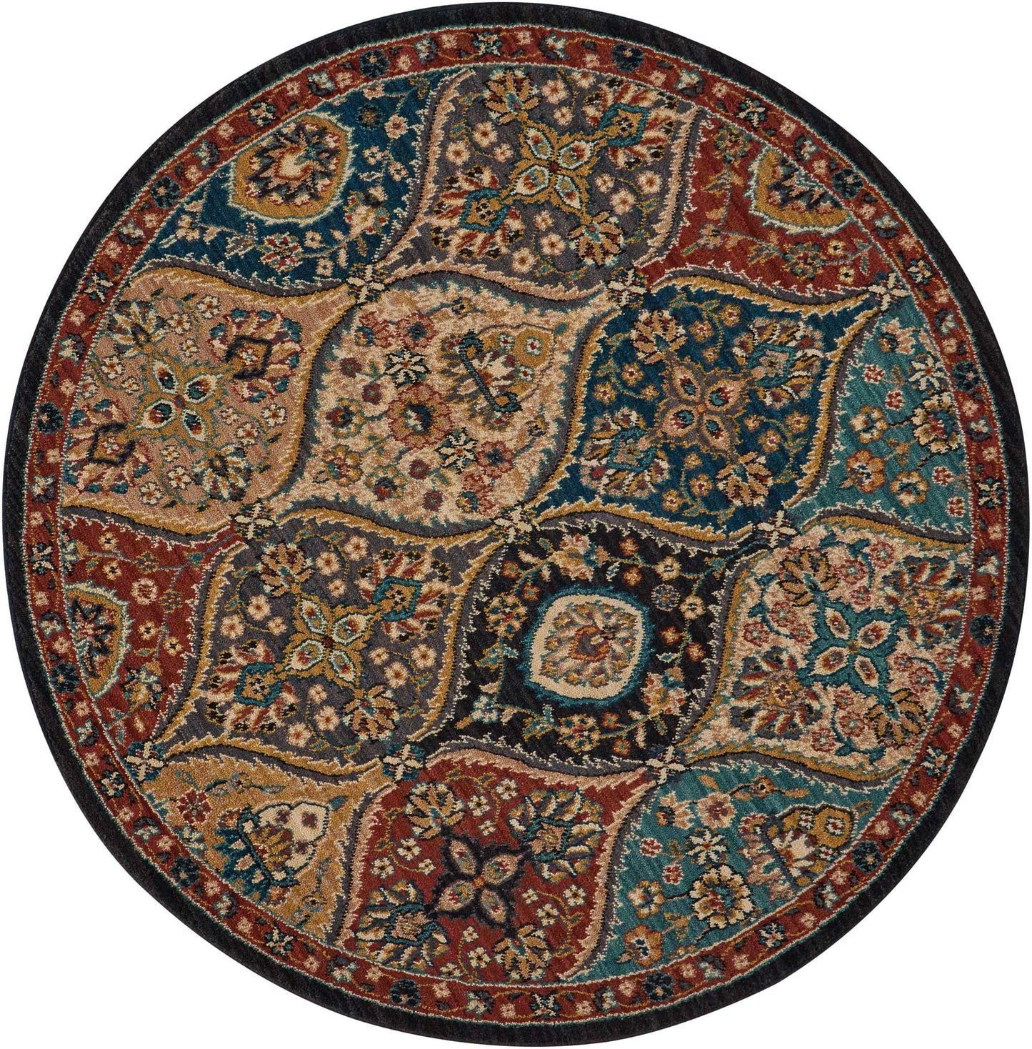 Nourison 2020 NR203 Multicolor