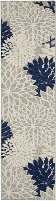 Nourison Aloha ALH05 Ivory/Navy