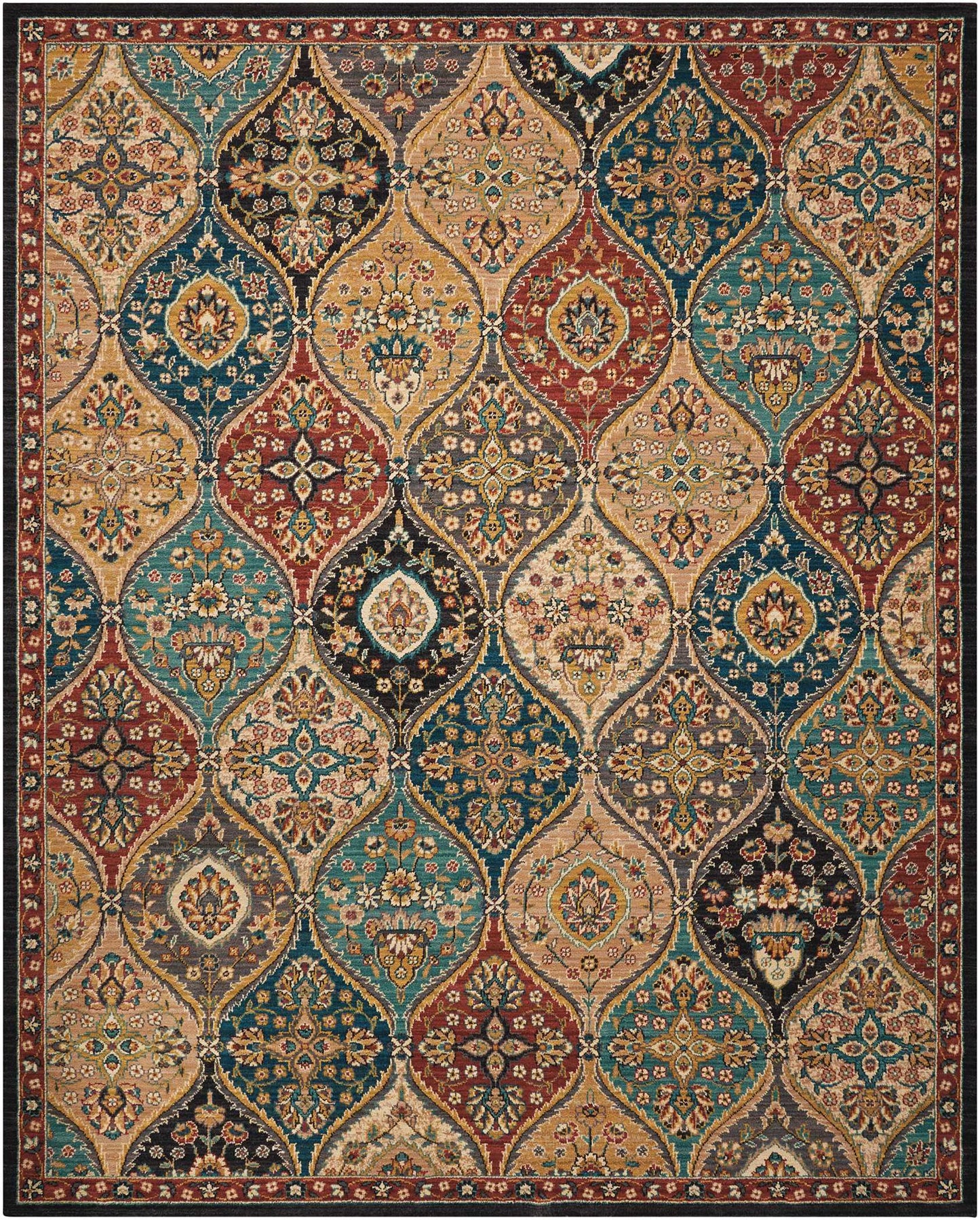 Nourison 2020 NR203 Multicolor