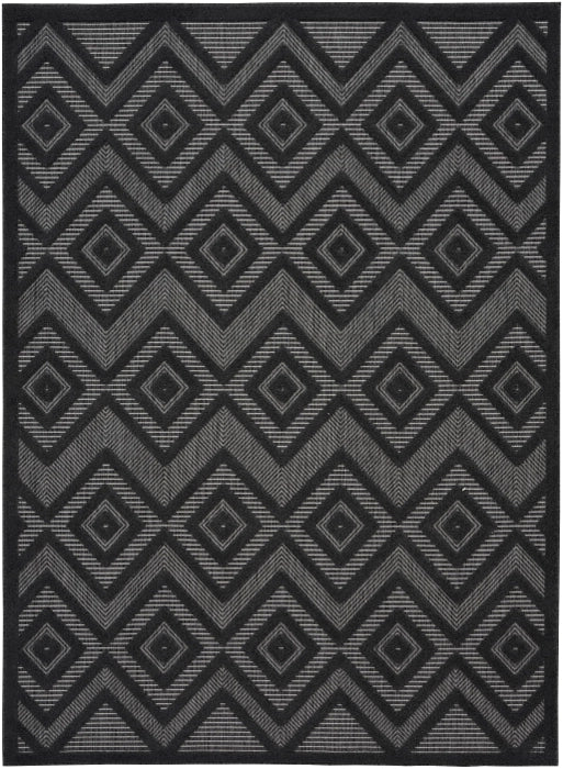 Nourison Versatile NRV01 Charcoal/Black