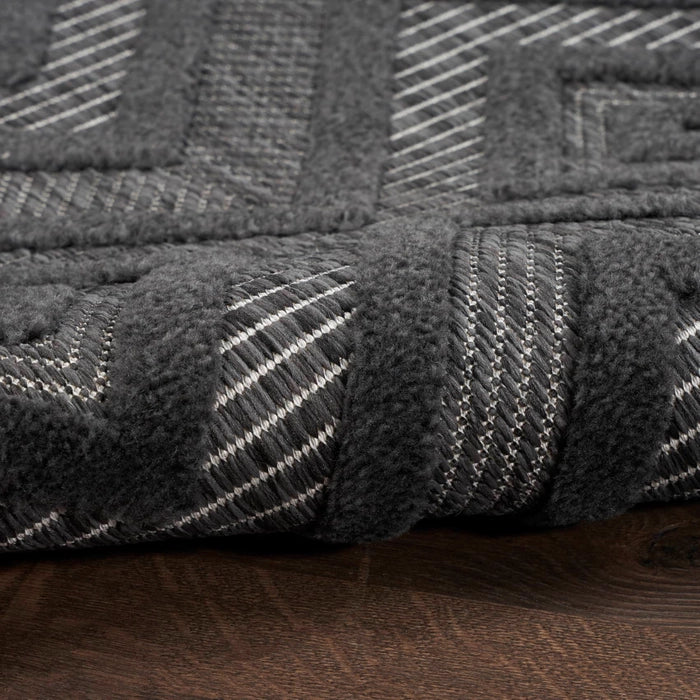 Nourison Versatile NRV01 Charcoal/Black