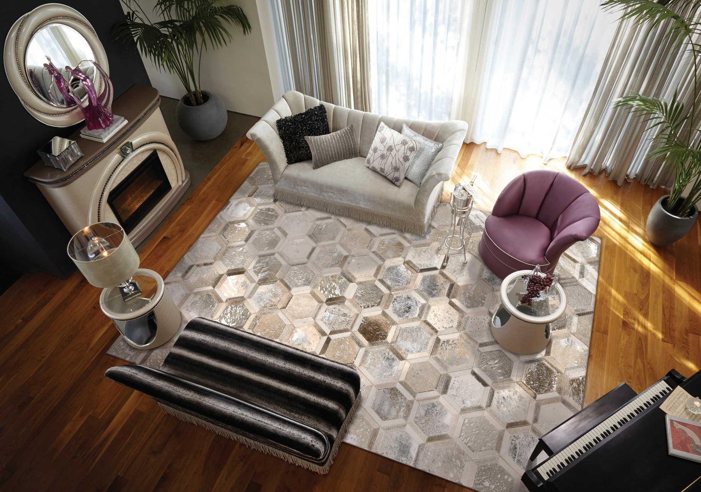 Michael Amini City Chic MA100 Silver