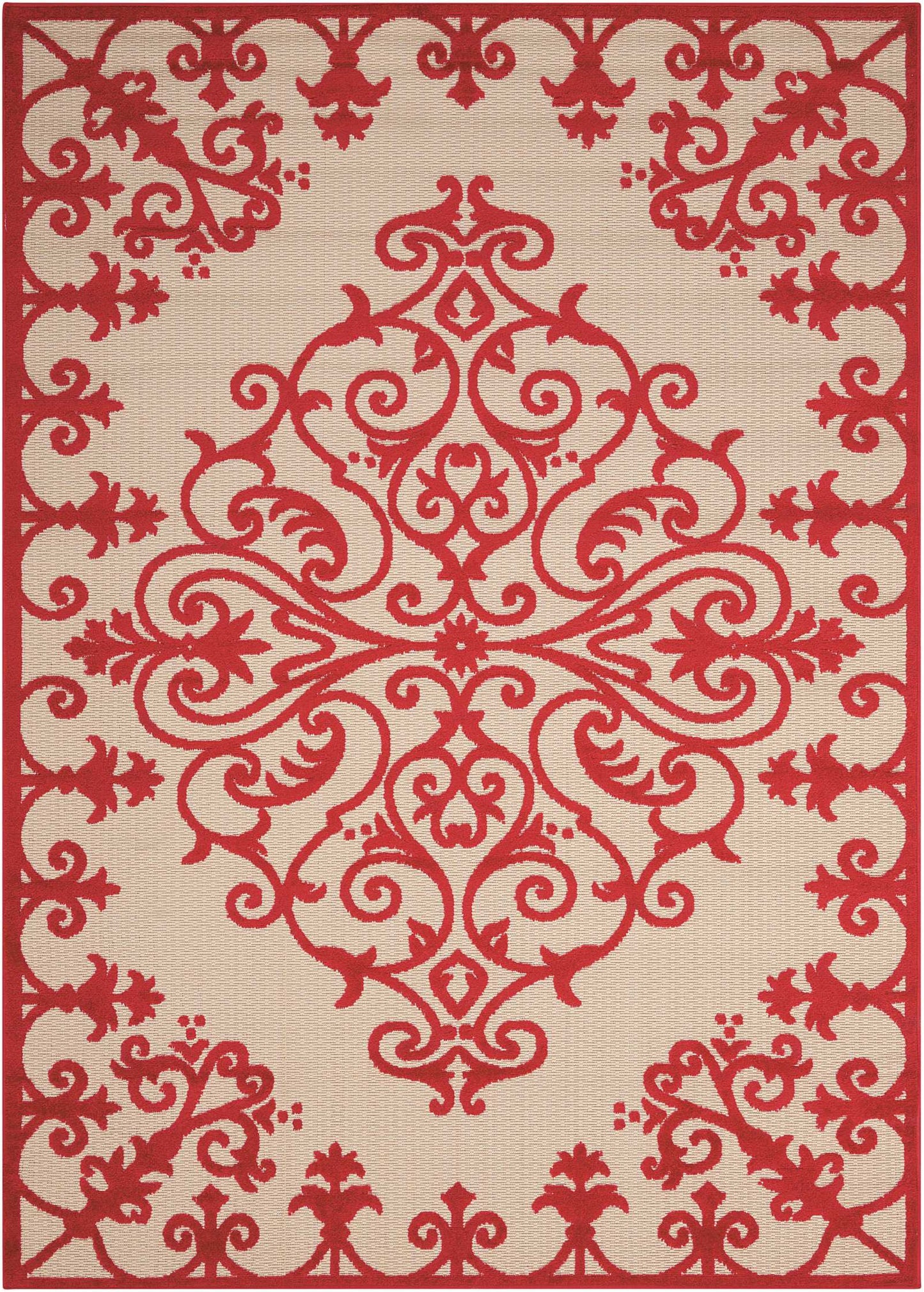 Nourison Aloha ALH12 Red