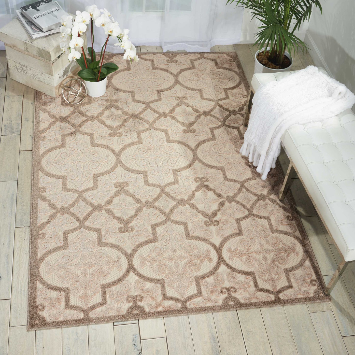 Nourison Aloha ALH14 Beige