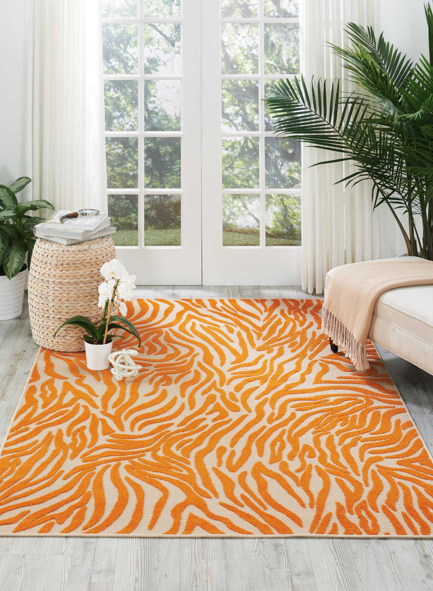 Nourison Aloha ALH04 Orange