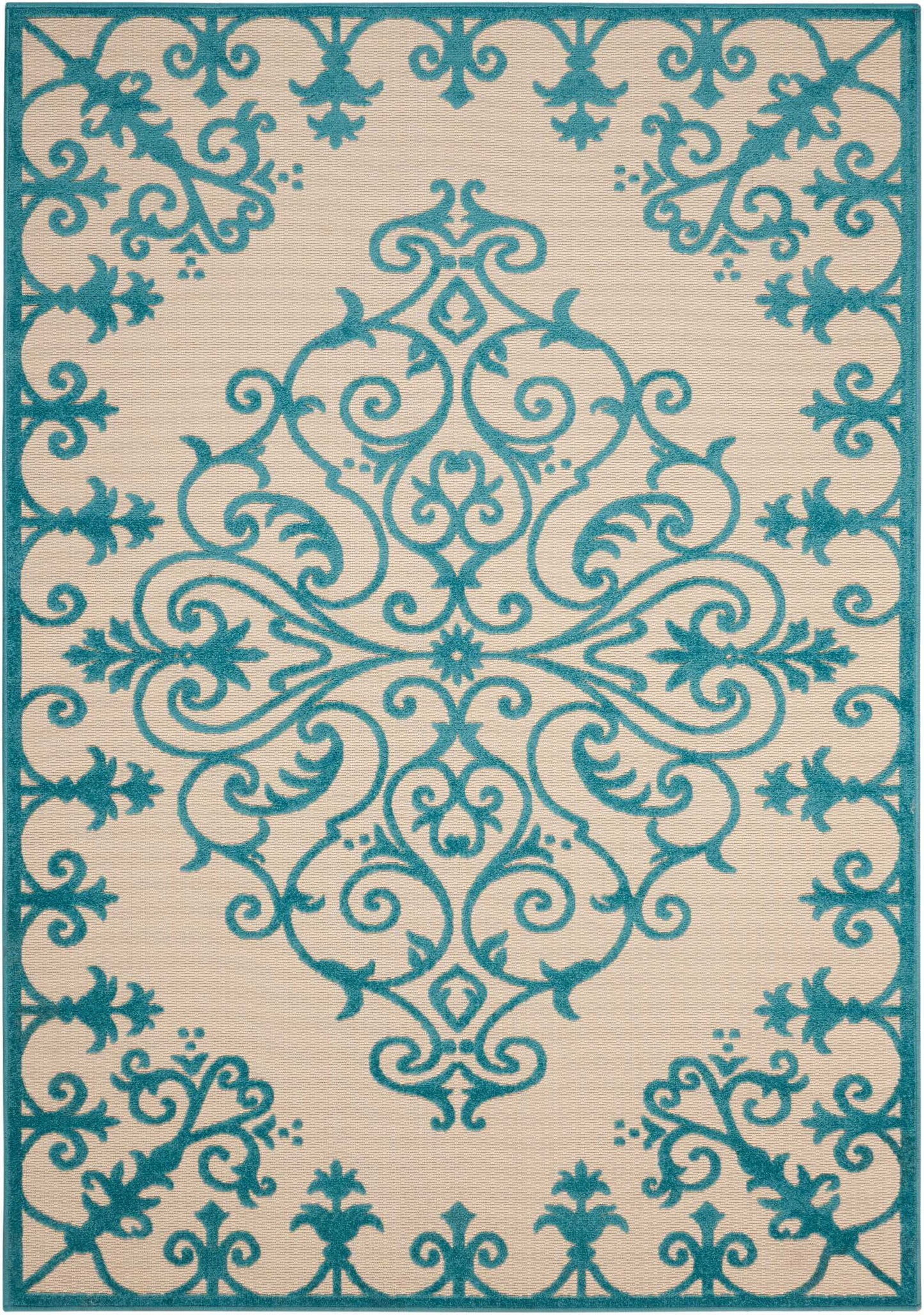 Nourison Aloha ALH12 Aqua