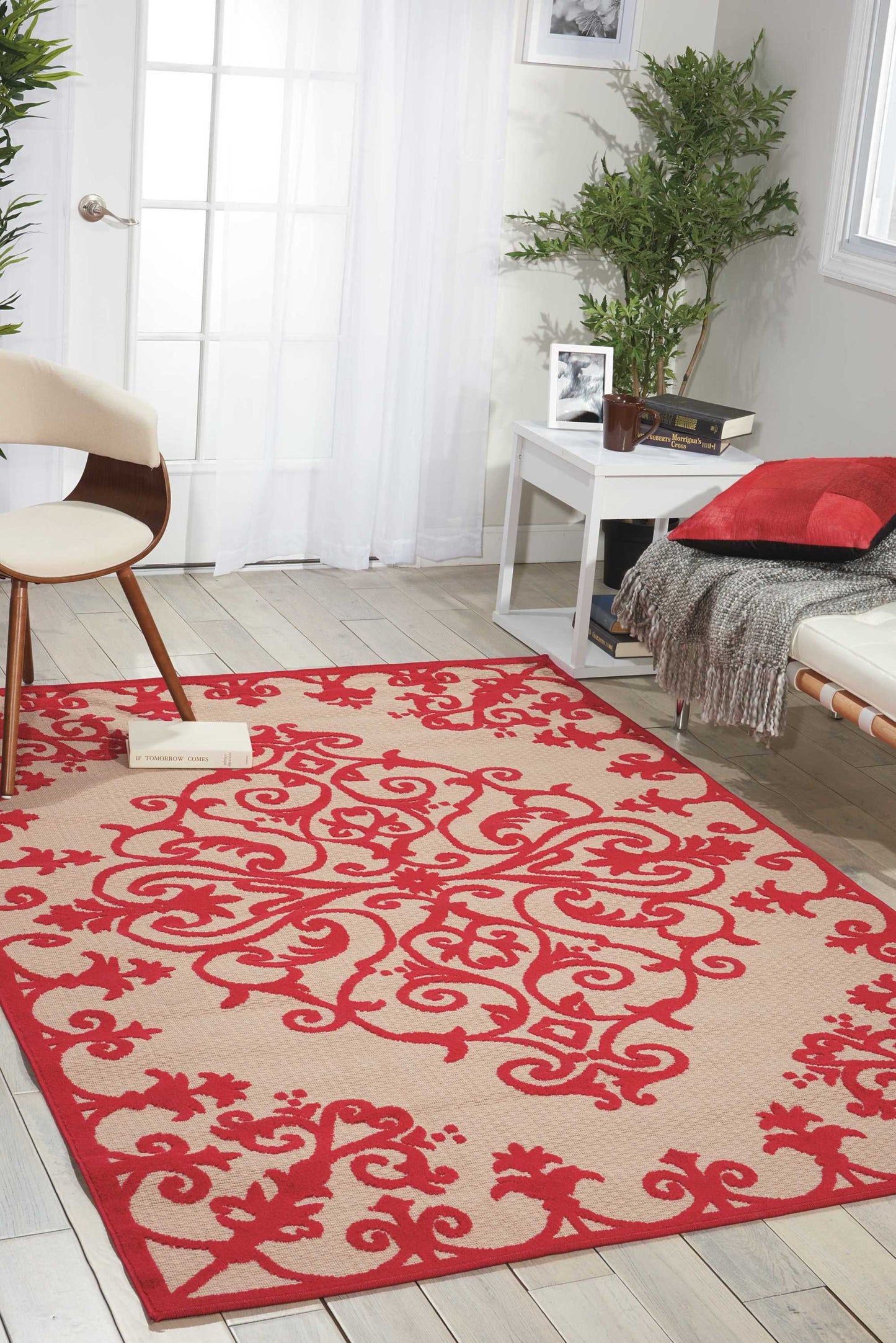 Nourison Aloha ALH12 Red