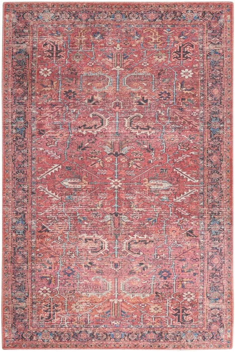Nicole Curtis Nc Series 1 Brick Area Rug